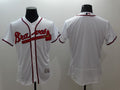 Custom Fan-Made White Atlanta Braves Baseball Jersey Atlanta Braves White Baseball Jersey