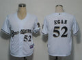 Custom Fan-Made Egan Milwaukee Brewers #52 White Baseball Jersey
