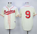 Custom Fan-Made Jean Segura Milwaukee Brewers #9 1948 Throwback Turn Back Clock Edition Baseball Jersey