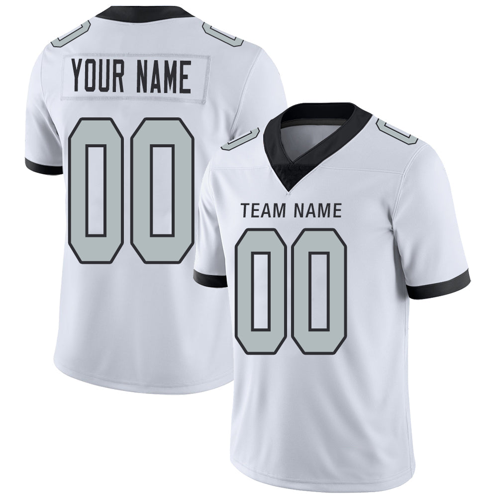 Custom white football jersey | GameDay Jerseys