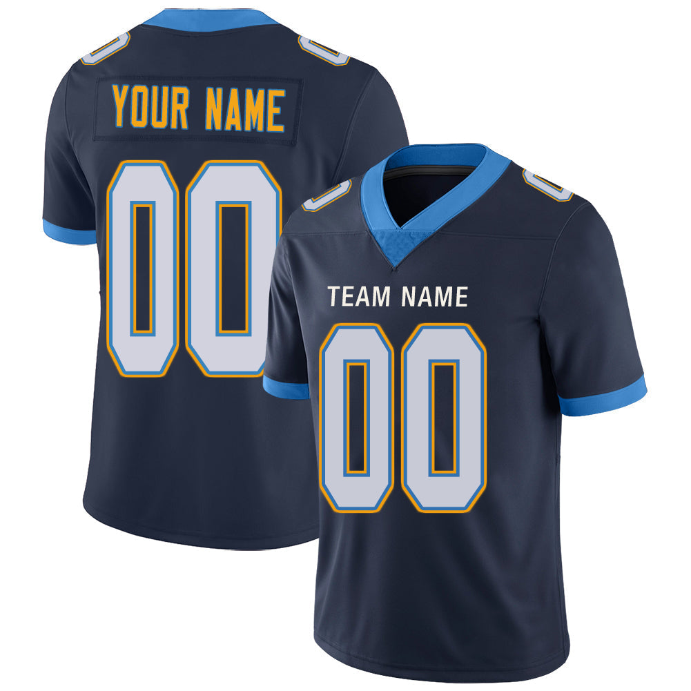 Custom navy football jersey | GameDay Jerseys