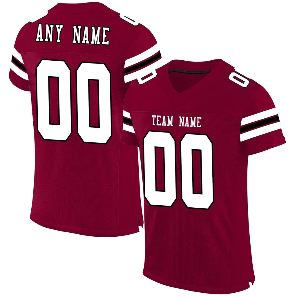 Custom red football jersey | GameDay Jerseys