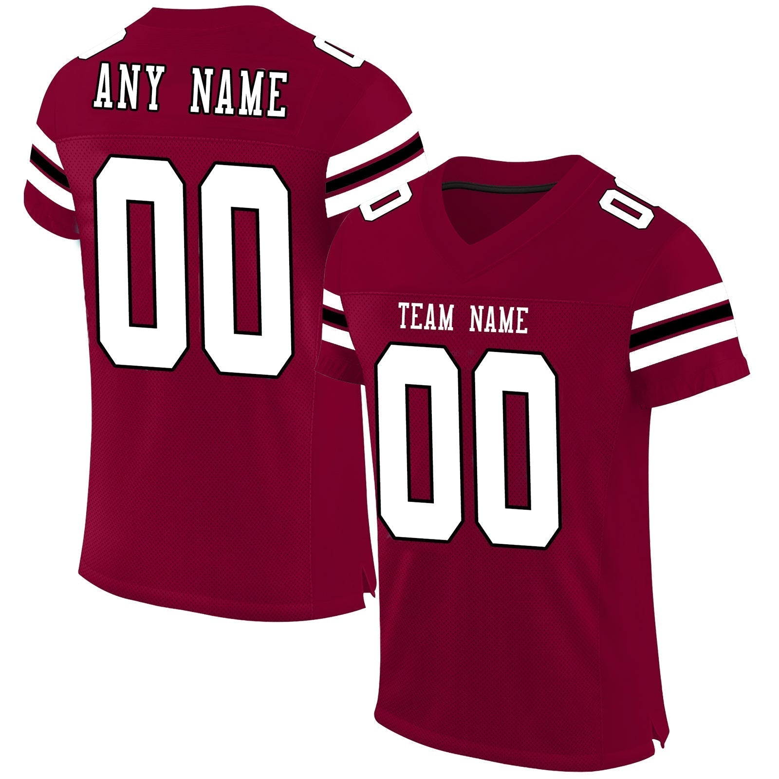 Custom red football jersey | GameDay Jerseys