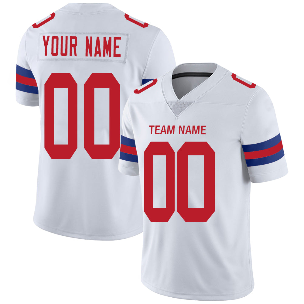 Custom white football jersey | GameDay Jerseys