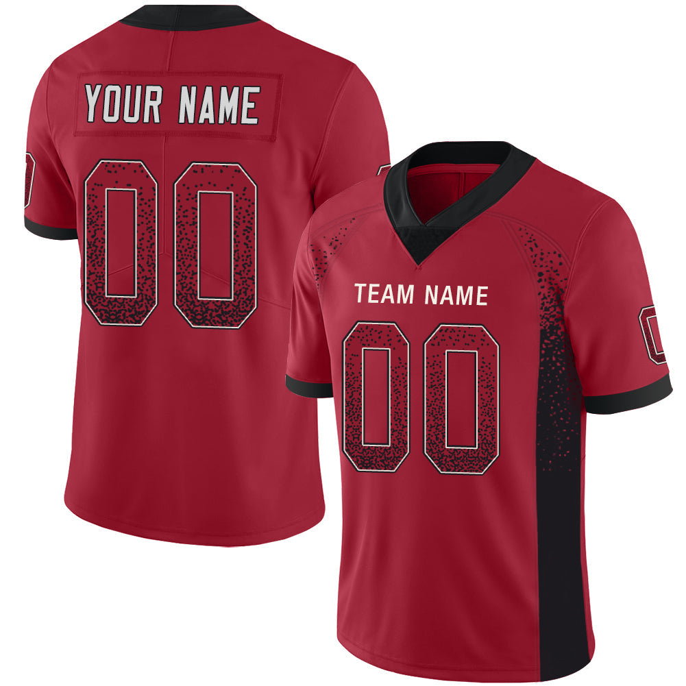 Custom red football jersey | GameDay Jerseys