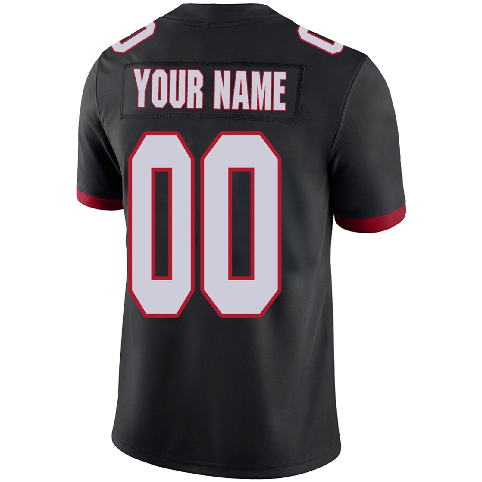 Custom red football jersey styled | GameDay Jerseys
