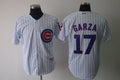 Custom Fan-Made Matt Garza Chicago Cubs #17 White Baseball Jersey