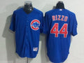 Custom Fan-Made Anthony Rizzo Chicago Cubs #44 Blue Baseball Jersey