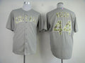 Custom Fan-Made Anthony Rizzo Chicago Cubs #44 Grey USMC Baseball Jersey