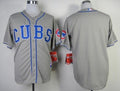 Custom Fan-Made Grey Chicago Cubs Baseball Jersey Chicago Cubs Grey Baseball Jersey