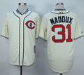 Custom Fan-Made Greg Maddux Chicago Cubs #31 1929 Throwback Turn Back Clock Edition Baseball Jersey