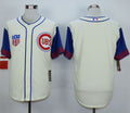 Custom Fan-Made Cream 1942 Chicago Cubs Baseball Jersey Chicago Cubs 1942 Throwback Turn Back Clock Edition Baseball Jersey