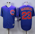 Custom Fan-Made Ryne Sandberg Chicago Cubs #23 Blue Baseball Jersey