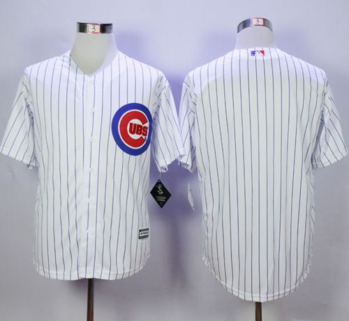 Custom Fan-Made White Chicago Cubs Baseball Jersey Chicago Cubs White Baseball Jersey