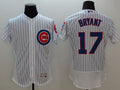 Custom Fan-Made Kris Bryant Chicago Cubs #17 White Baseball Jersey