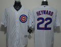 Custom Fan-Made Jason Heyward Chicago Cubs #22 White Baseball Jersey