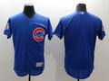 Custom Fan-Made Blue Chicago Cubs Baseball Jersey Chicago Cubs Blue Baseball Jersey