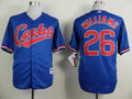 Custom Fan-Made Billy Williams Chicago Cubs #26 Blue 1994 Throwback Turn Back Clock Edition Baseball Jersey