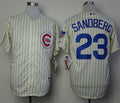 Custom Fan-Made Ryne Sandberg Chicago Cubs #23 1969 Throwback Turn Back Clock Edition Baseball Jersey