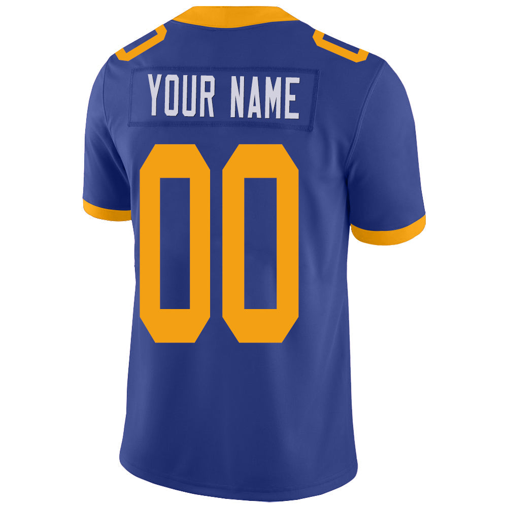 Custom powder football jersey back view | GameDay Jerseys