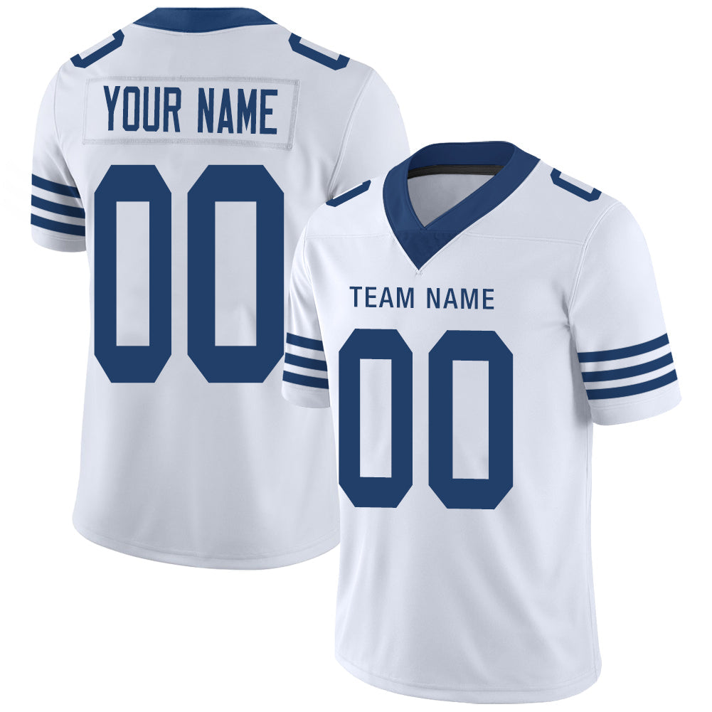 Custom white football jersey | GameDay Jerseys