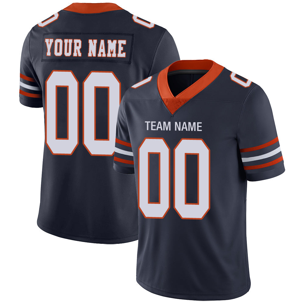 Custom navy football jersey | GameDay Jerseys