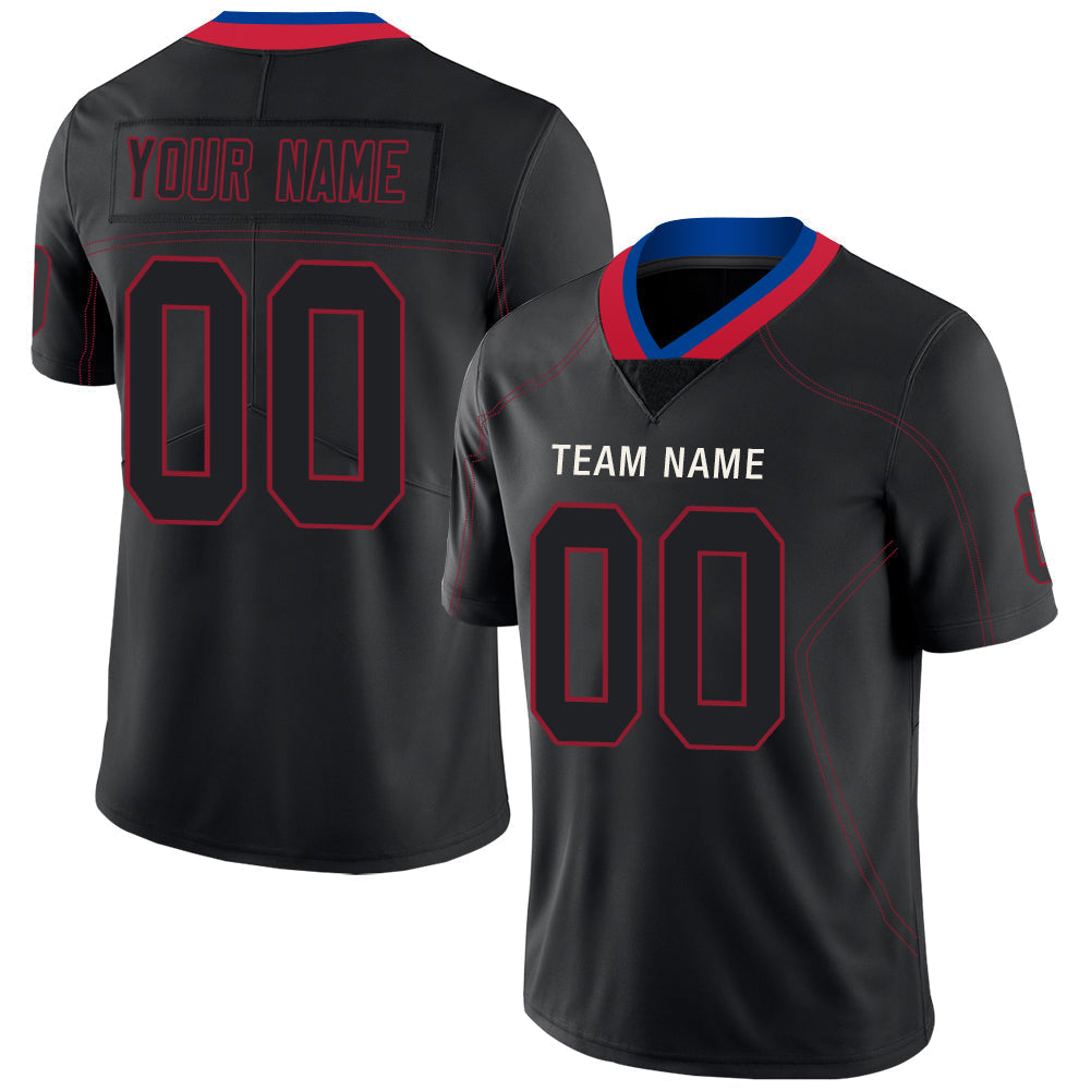 Custom black football jersey | GameDay Jerseys