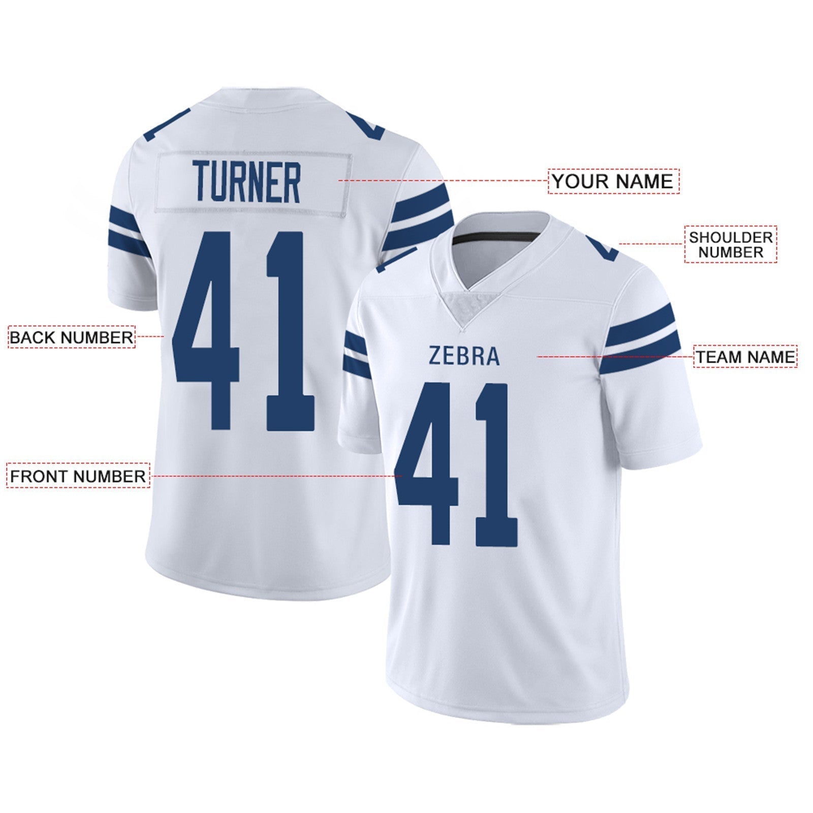 Custom football jersey alternate | GameDay Jerseys
