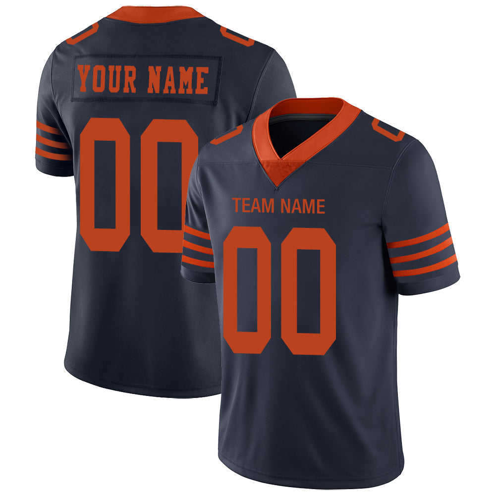 Custom navy football jersey | GameDay Jerseys