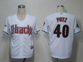 Custom Fan-Made J.J Putz Arizona Diamondbacks #40 White Baseball Jersey