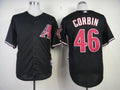 Custom Fan-Made Patrick Corbin Arizona Diamondbacks #46 Black Baseball Jersey