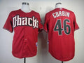 Custom Fan-Made Patrick Corbin Arizona Diamondbacks #46 Red Baseball Jersey