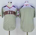 Custom Fan-Made Gray/Brick Arizona Diamondbacks Baseball Jersey Arizona Diamondbacks Baseball Jersey