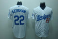 Custom Fan-Made Clayton Kershaw Los Angeles Dodgers #22 White Baseball Jersey