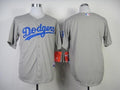 Custom Fan-Made Dodger Grey Los Angeles Dodgers Baseball Jersey Los Angeles Dodgers Grey Baseball Jersey