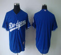 Custom Fan-Made Blue Los Angeles Dodgers Baseball Jersey Los Angeles Dodgers Blue Baseball Jersey