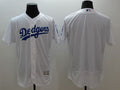 Custom Fan-Made White Los Angeles Dodgers Baseball Jersey Los Angeles Dodgers White Baseball Jersey