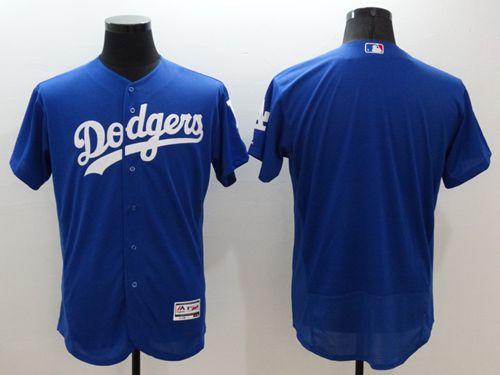 Custom Fan-Made Blue Los Angeles Dodgers Baseball Jersey Los Angeles Dodgers Blue Baseball Jersey