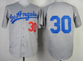 Custom Fan-Made Maury Wills Los Angeles Dodgers #30 Grey 1963 Throwback Baseball Jersey