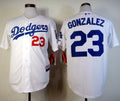 Custom Fan-Made Adrian Gonzalez Los Angeles Dodgers #23 White Baseball Jersey