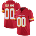 Custom red football jersey | GameDay Jerseys