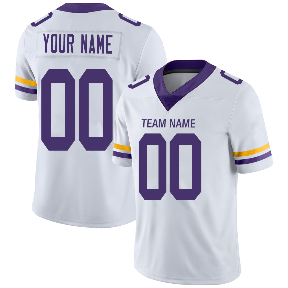 Custom white football jersey | GameDay Jerseys