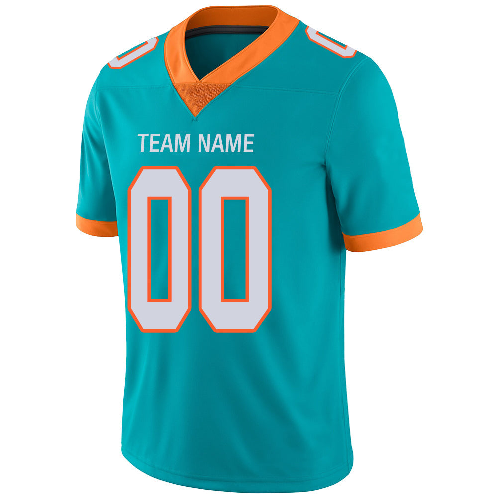 Custom football jersey detail | GameDay Jerseys