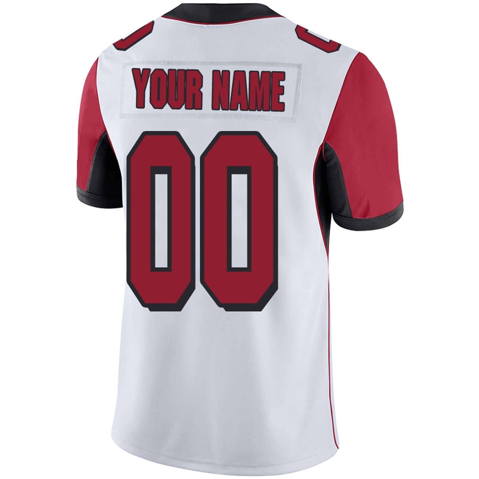 Custom red football jersey product shot | GameDay Jerseys