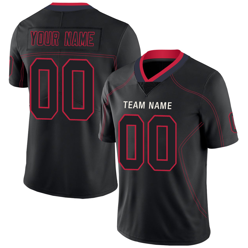 Custom black football jersey | GameDay Jerseys