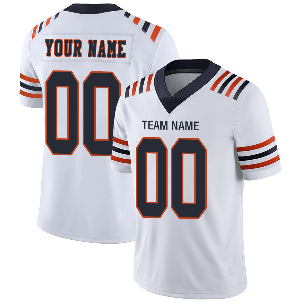 Custom white football jersey | GameDay Jerseys