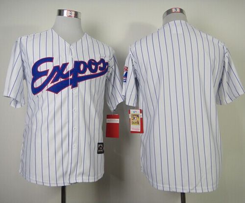 Custom Fan-Made White Throwback Baseball Jersey Style White Throwback Baseball Jersey