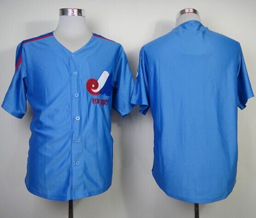 Custom Fan-Made Blue Throwback Baseball Jersey Style Blue Throwback Baseball Jersey