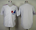 Custom Fan-Made White Throwback Baseball Jersey Style White Throwback Baseball Jersey