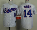 Custom Fan-Made Pete Rose Style #14 White 1982 Throwback Baseball Jersey